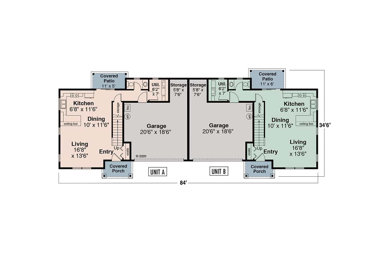 Main Level of Multi-Unit Plan #108-2027