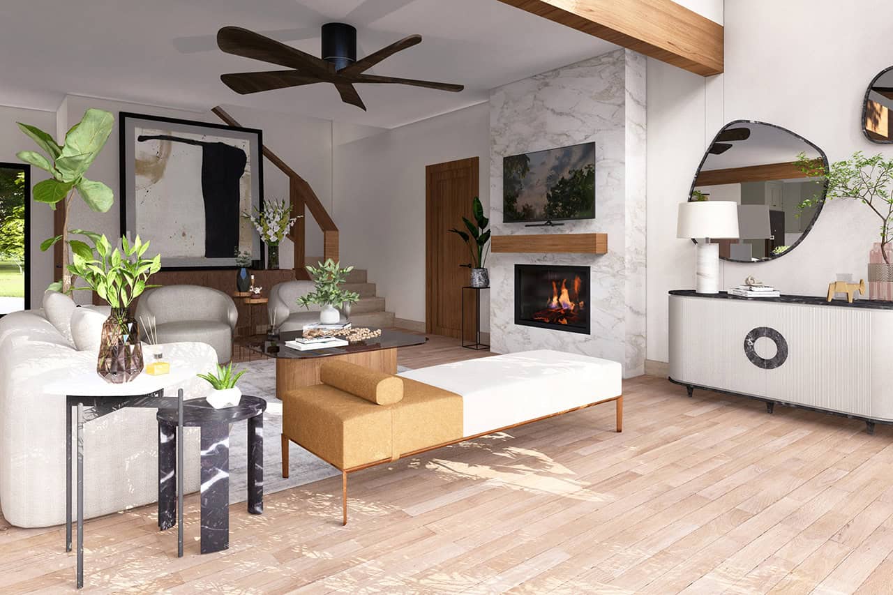 Great Room of this 3-Bedroom,1992 Sq Ft Plan -108-2114