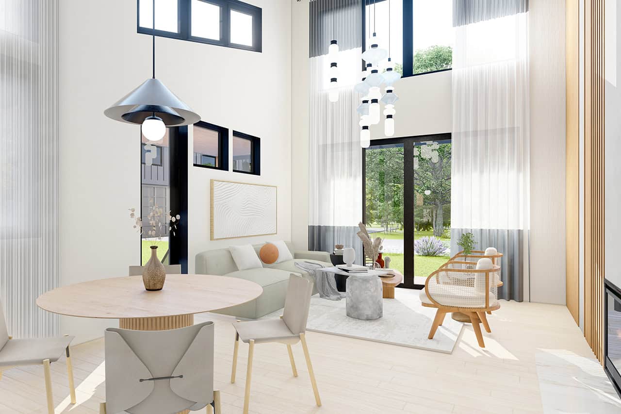 Great Room of this 2-Bedroom,1199 Sq Ft Plan -108-2117