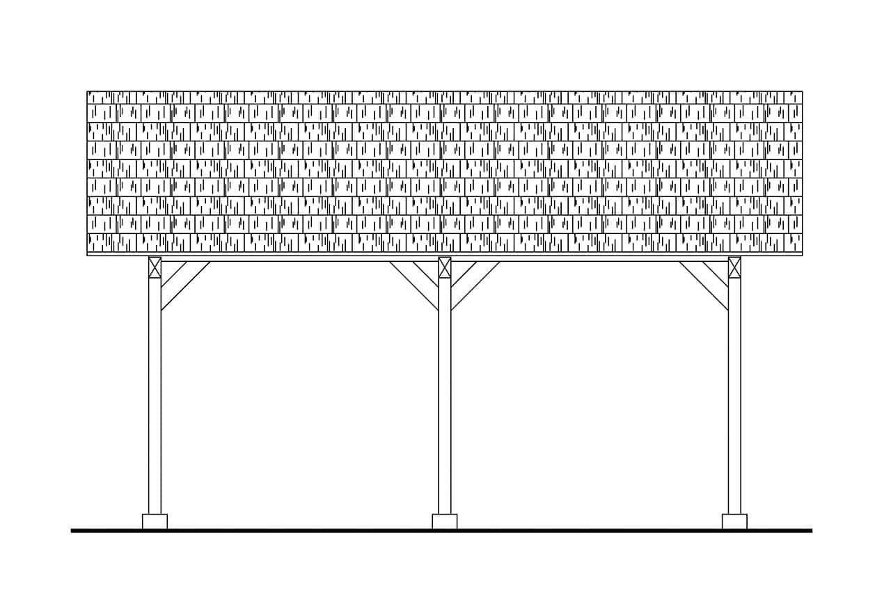 Home Plan Right Elevation of this 0-Bedroom,1 Sq Ft Plan -108-2128