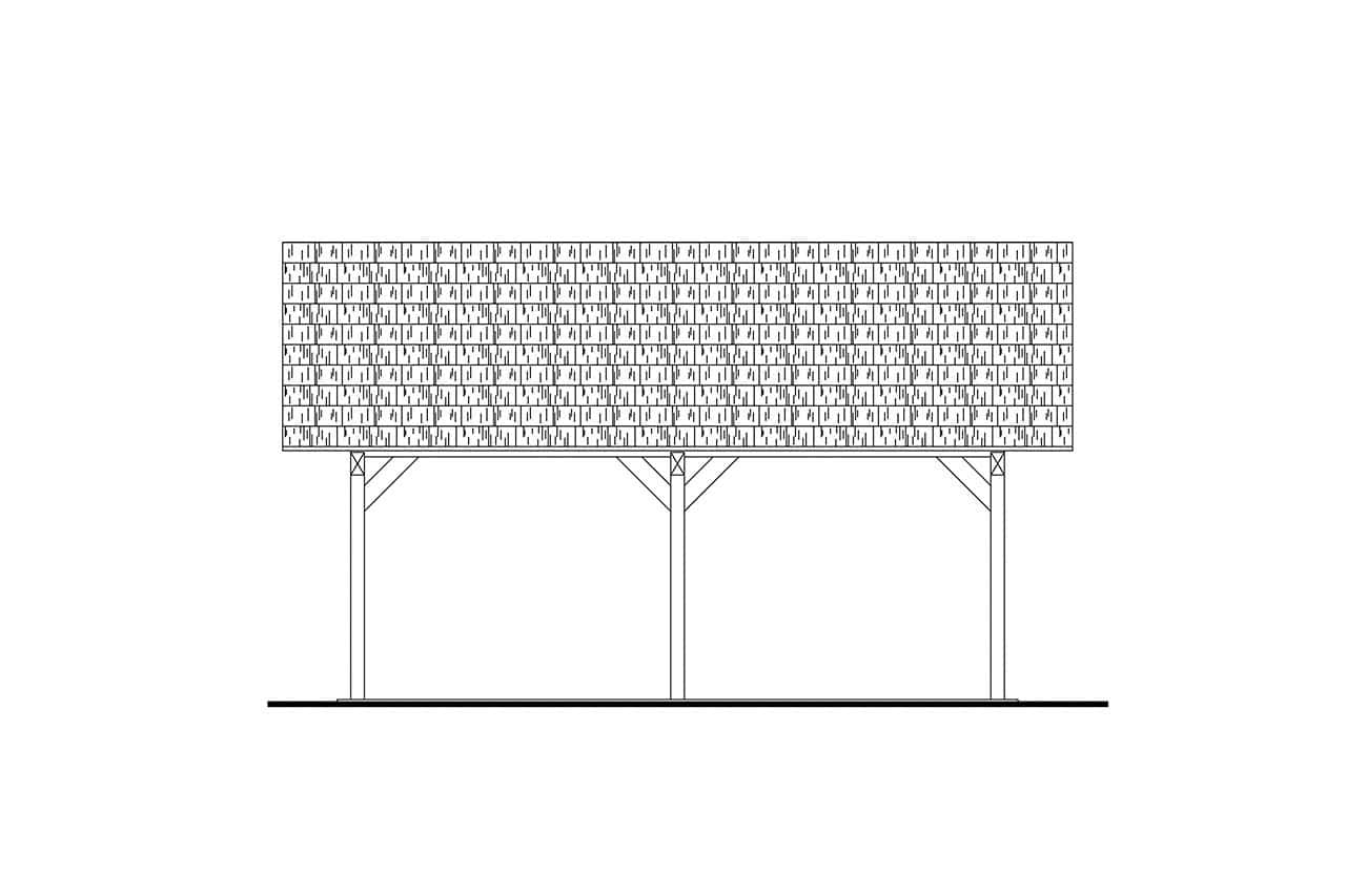 Home Plan Right Elevation of this 0-Bedroom,1 Sq Ft Plan -108-2129