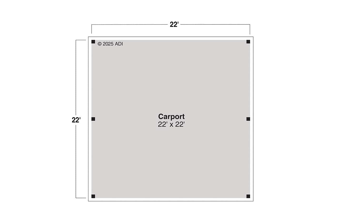 Garage of Garage Plan #108-2130