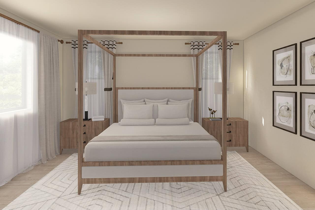 Master Bedroom of this 3-Bedroom,1947 Sq Ft Plan -108-2136