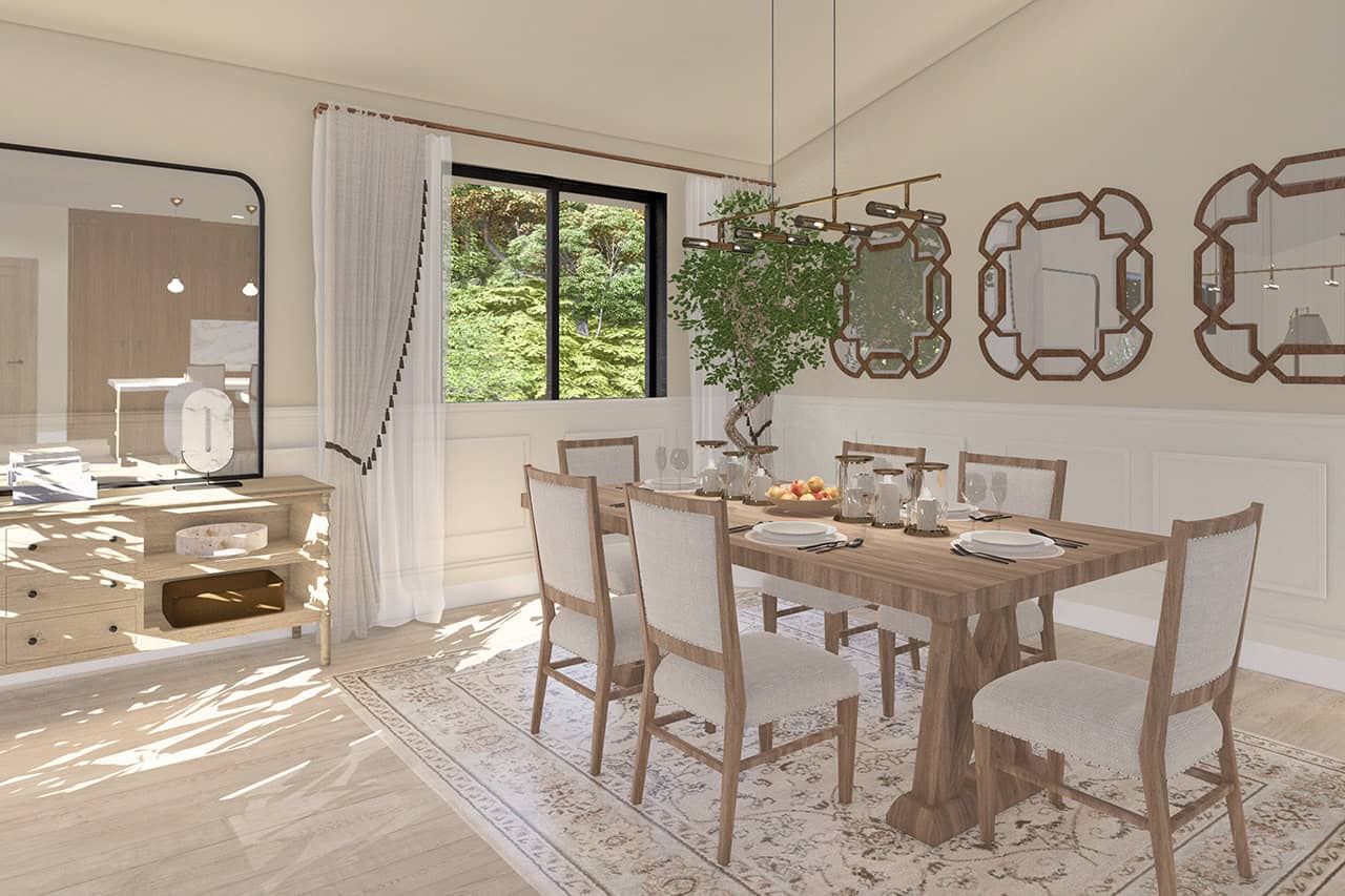 Dining Room of this 3-Bedroom,1947 Sq Ft Plan -108-2136