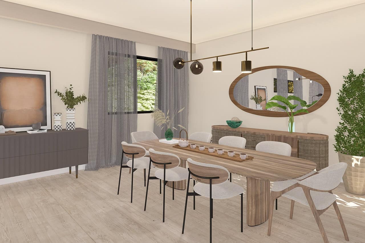 Dining Room of this 3-Bedroom,1947 Sq Ft Plan -108-2137