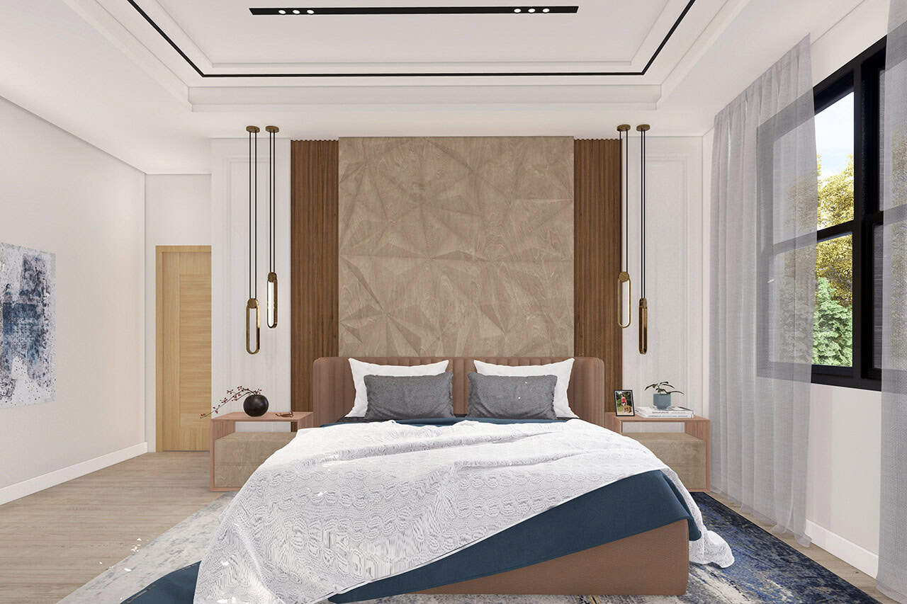 Master Bedroom of this 3-Bedroom,3013 Sq Ft Plan -108-2141