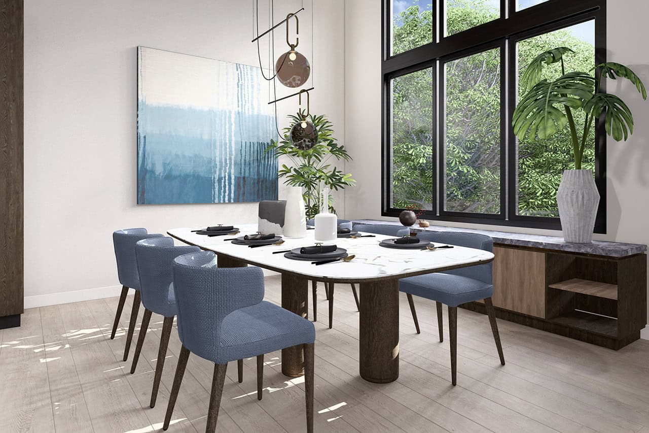 Dining Room of this 3-Bedroom,3013 Sq Ft Plan -108-2141