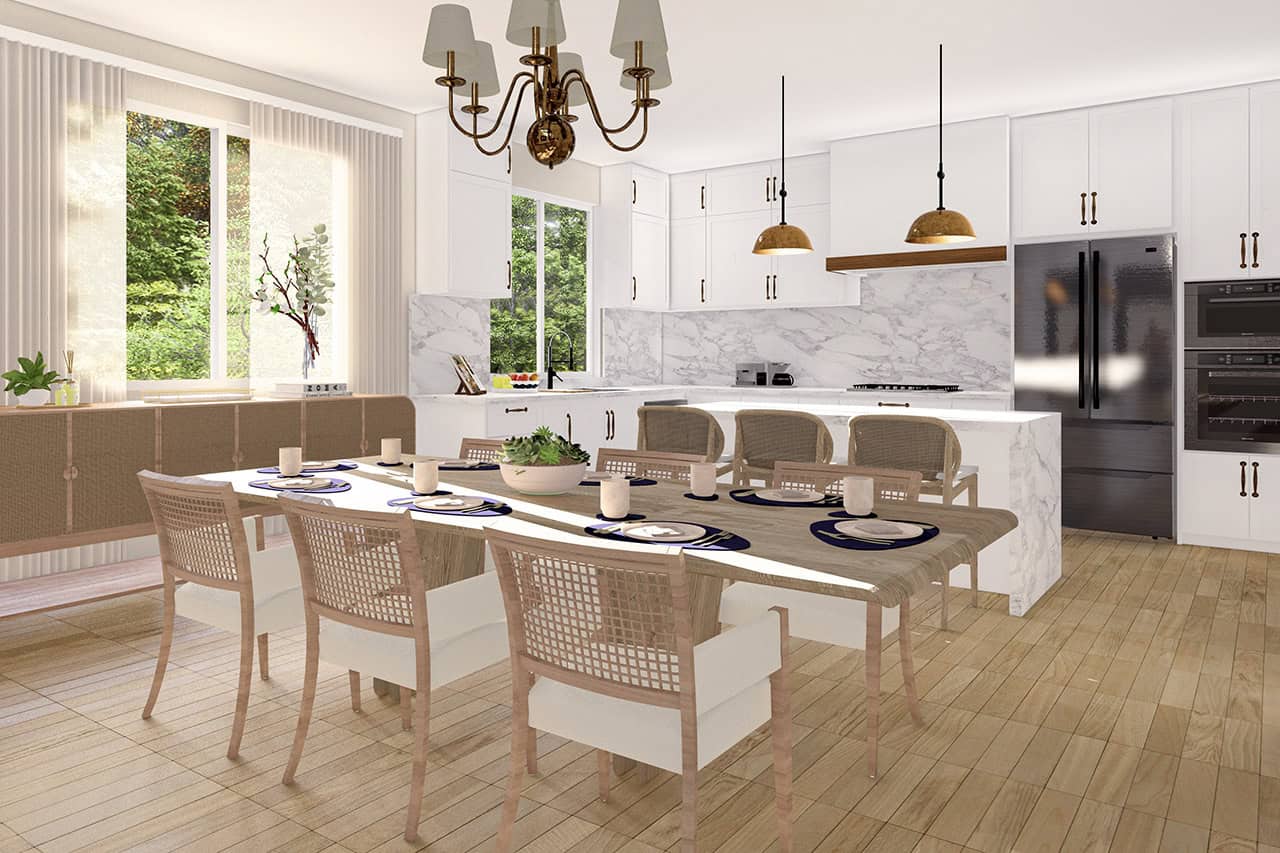 Dining Room of this 3-Bedroom,2365 Sq Ft Plan -108-2143