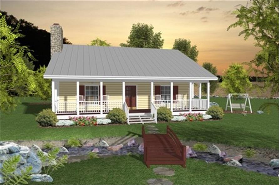 Small Ranch House Plan Two Bedroom, Free Modern Ranch House Plans
