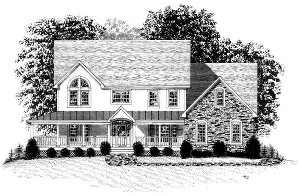 Main image for house plan # 14497