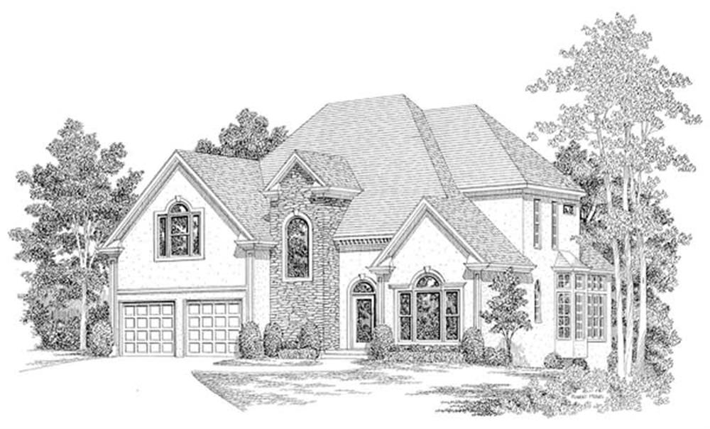 Main image for house plan # 14507