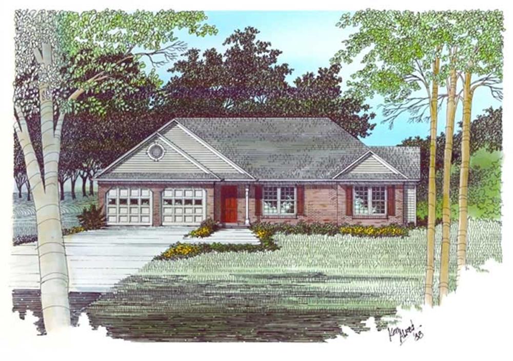 Main image for house plan # 14397