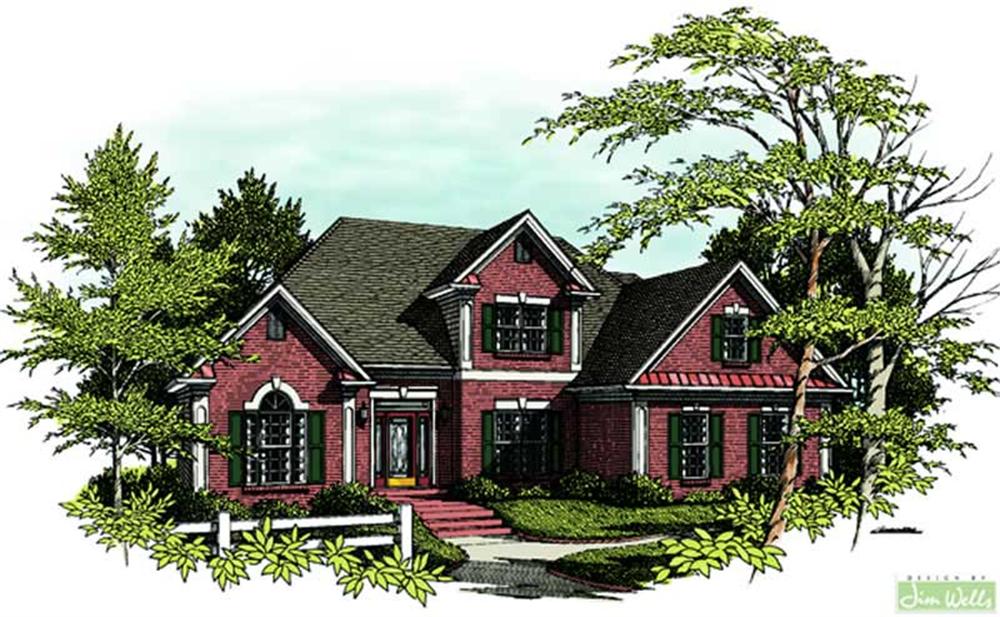 Main image for house plan # 14432