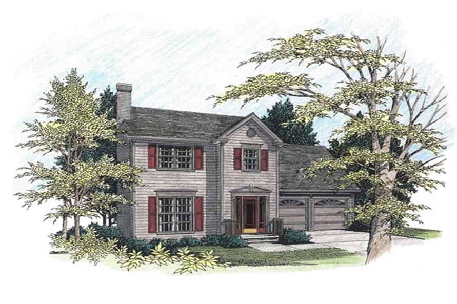 Main image for house plan # 14401