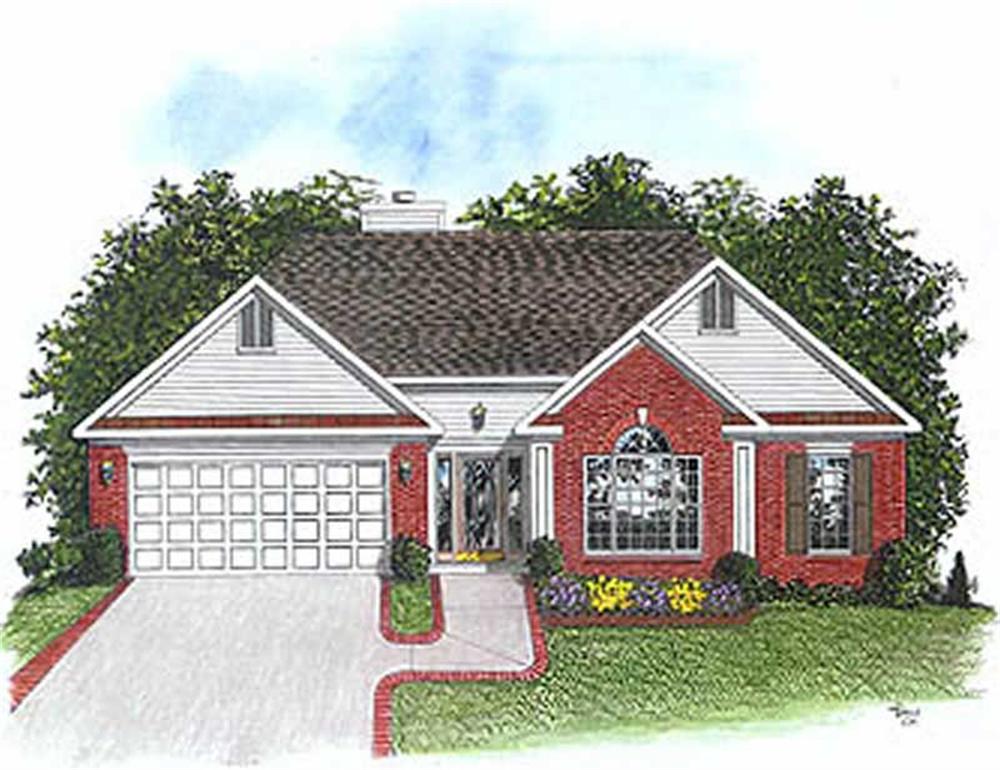 Main image for house plan # 14408