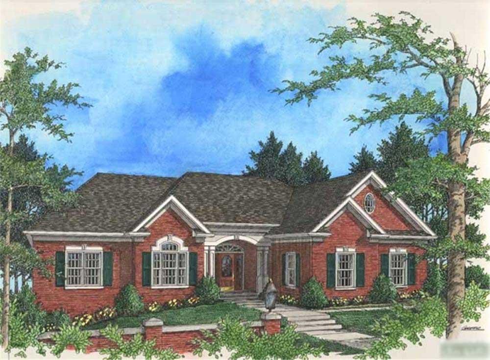 Main image for house plan # 14485