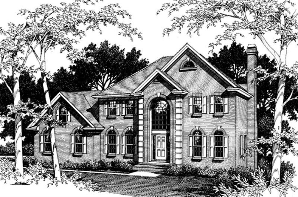 Main image for house plan # 14468