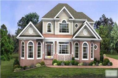 4-Bedroom, 2470 Sq Ft Traditional House Plan - 109-1108 - Front Exterior