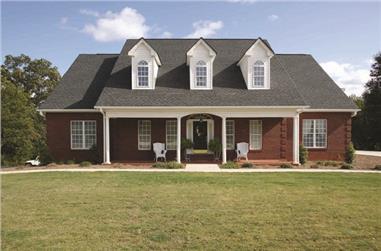 4-Bedroom, 1992 Sq Ft Colonial Home Plan - 109-1112 - Main Exterior