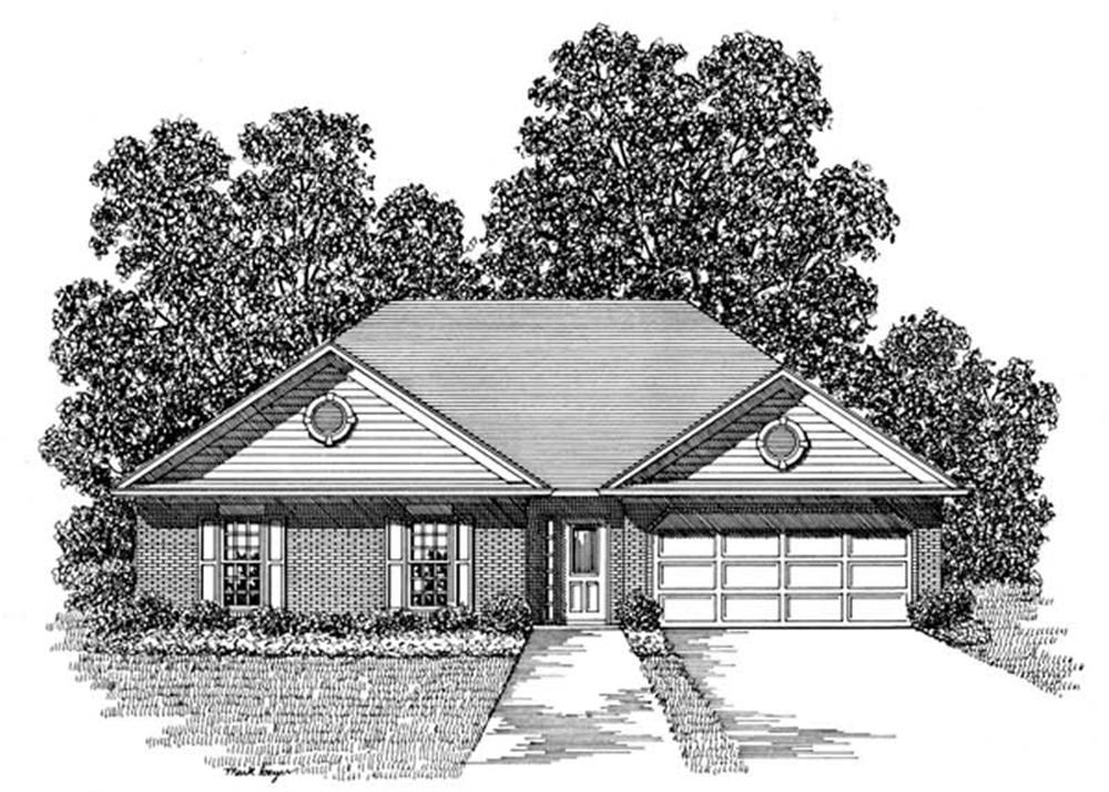 Main image for house plan # 14393