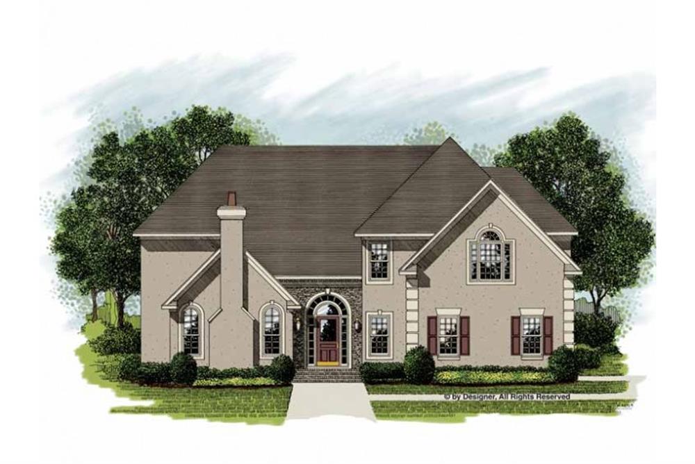 Main image for house plan # 14517