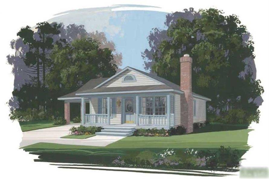 Main image for house plan # 14383