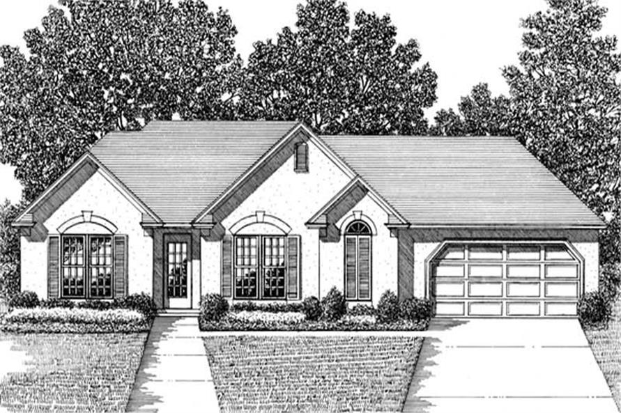 Main image for house plan # 14394