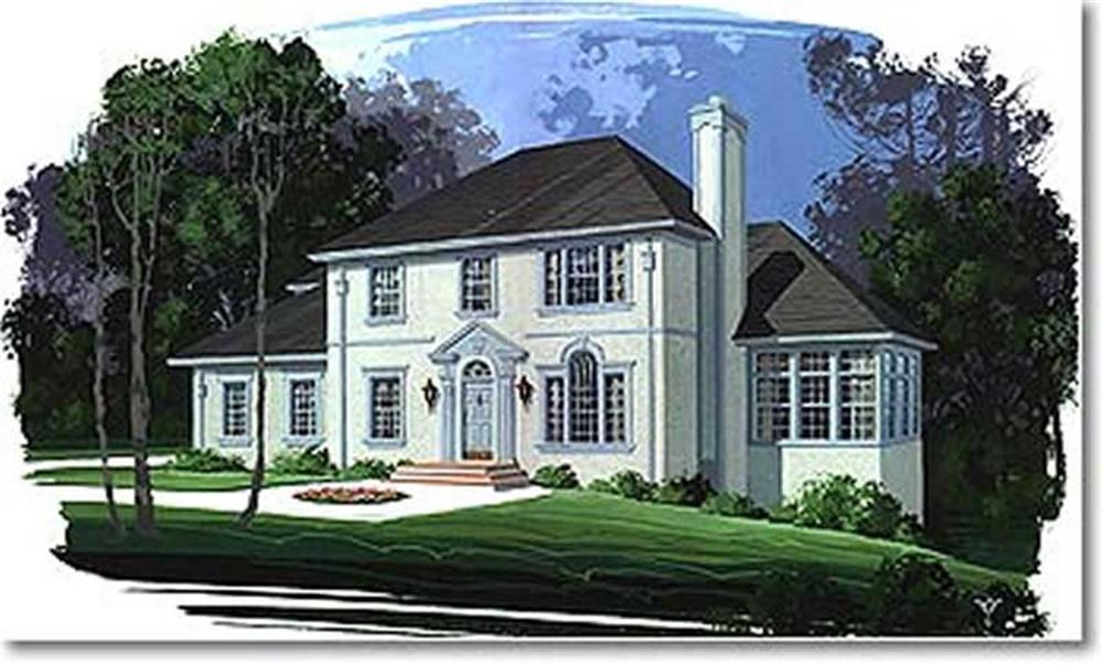 Main image for house plan # 14458