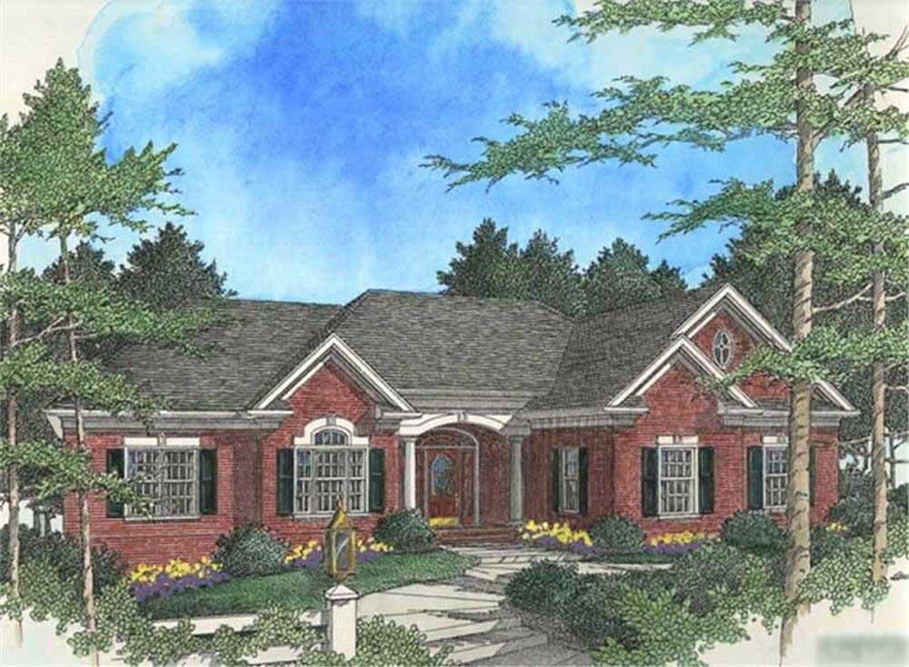 Main image for house plan # 14464