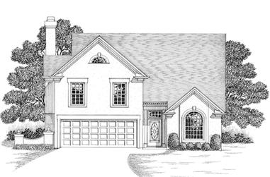 3-Bedroom, 1776 Sq Ft Ranch House Plan - 109-1146 - Front Exterior