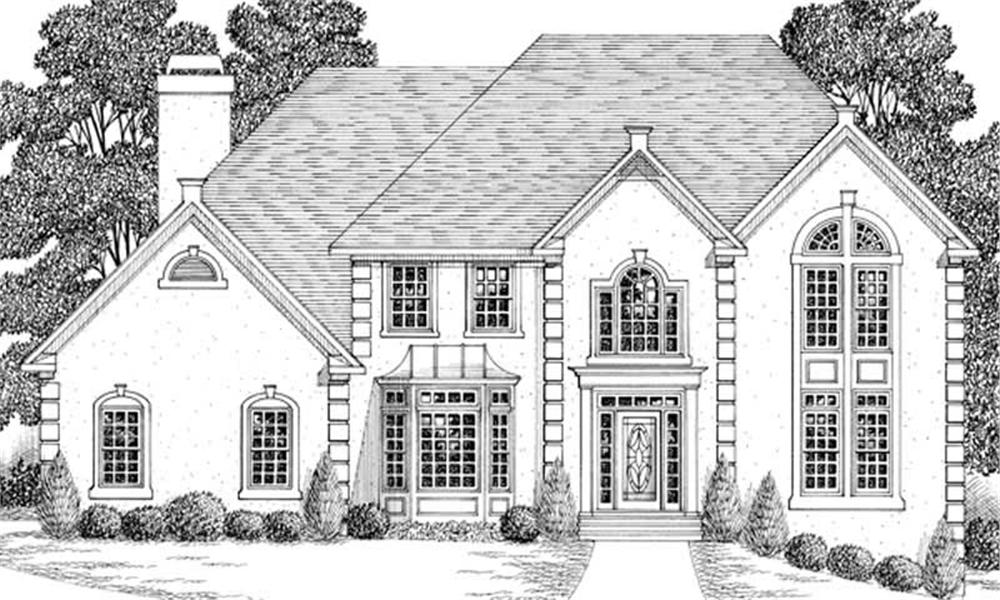Main image for house plan # 14500
