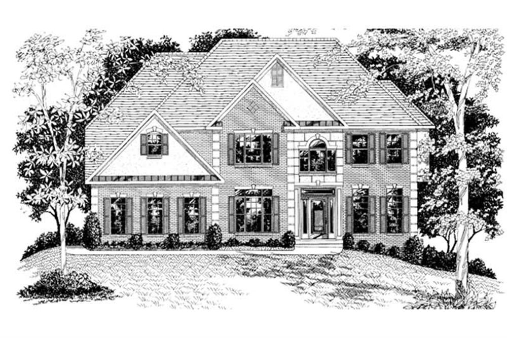 Main image for house plan # 14501