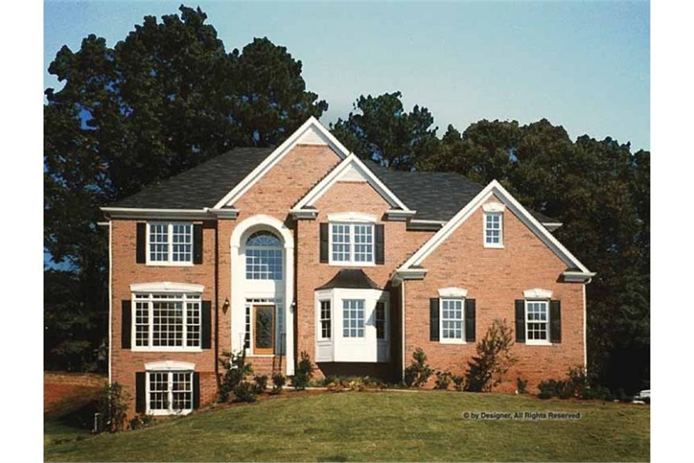 Photo of this traditional luxury home plan # 109-1160