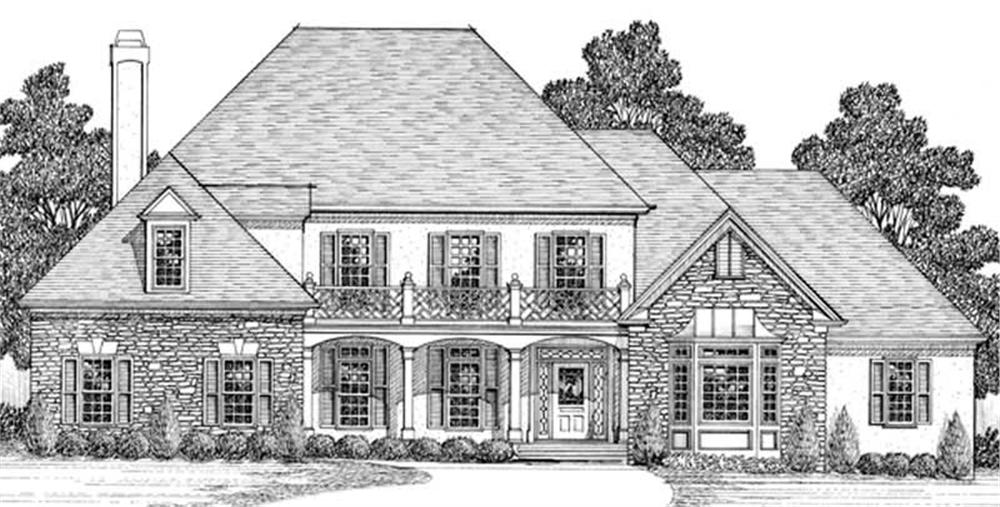 Main image for house plan # 14516
