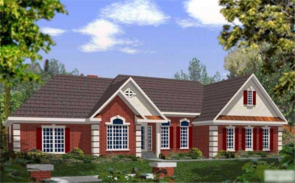 Main image for house plan # 14454
