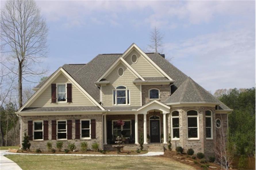 4-Bedroom, 2253 Sq Ft Country House Plan - 109-1179 - Front Exterior