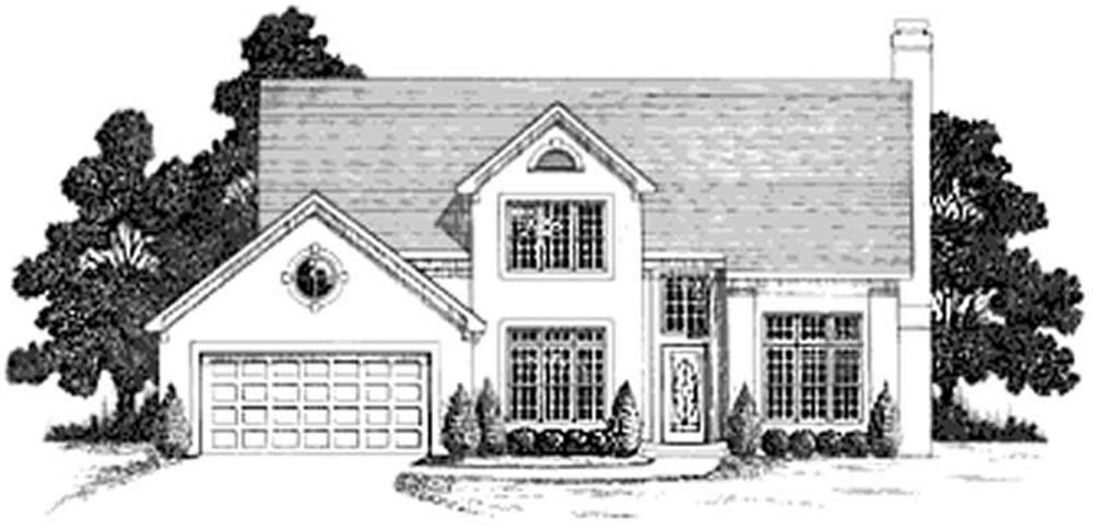 Main image for house plan # 14459