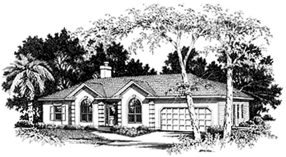 Main image for house plan # 14443