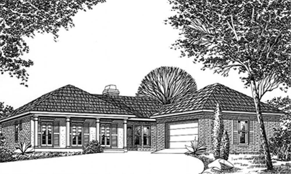 Main image for house plan # 5983