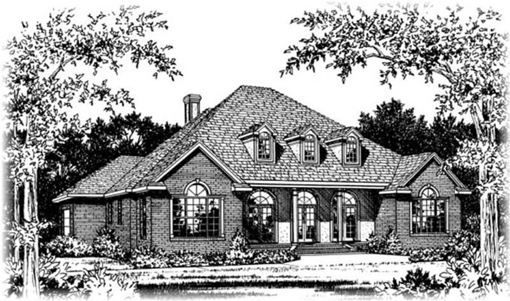 Main image for house plan # 6032