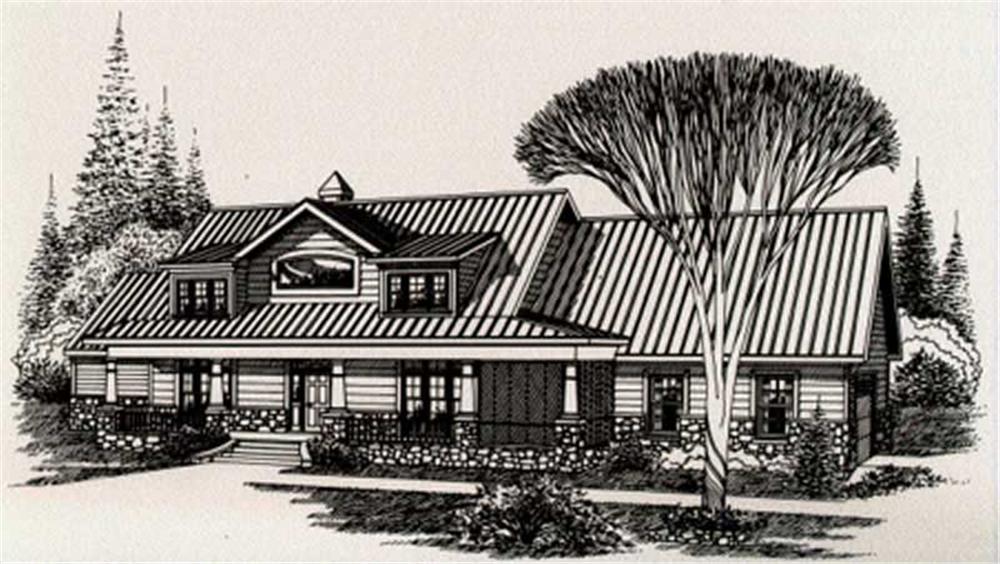 Main image for house plan # 6025