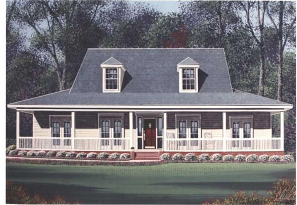 Main image for house plan # 6014