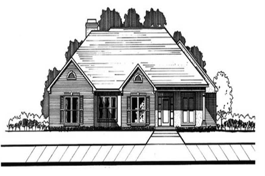 Main image for house plan # 6013