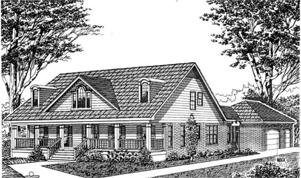 Main image for house plan # 6022