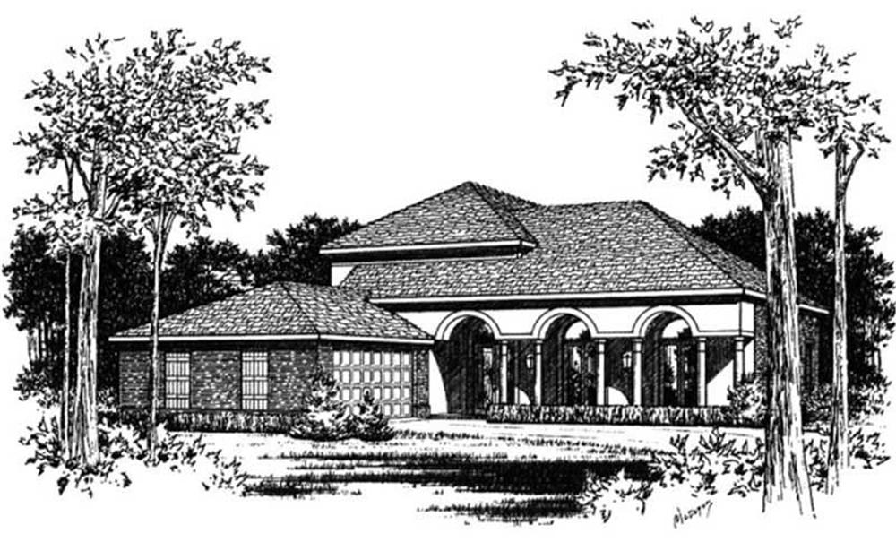Main image for house plan # 6019