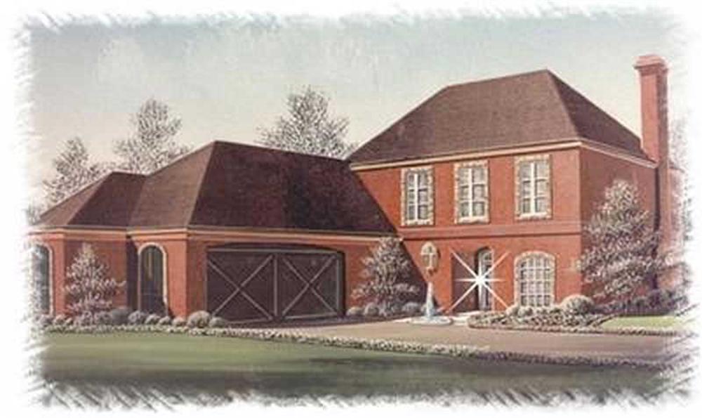 Main image for house plan # 6017
