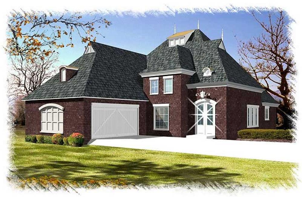 Main image for house plan # 9519