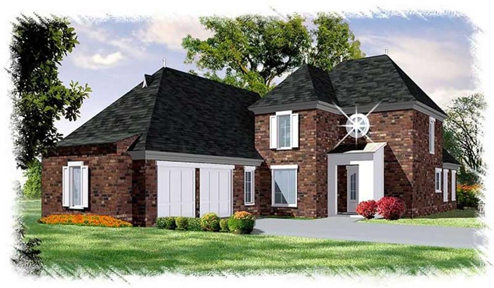 Main image for house plan # 9514