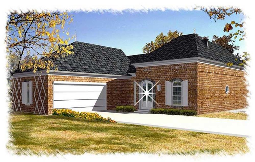 Main image for house plan # 9515