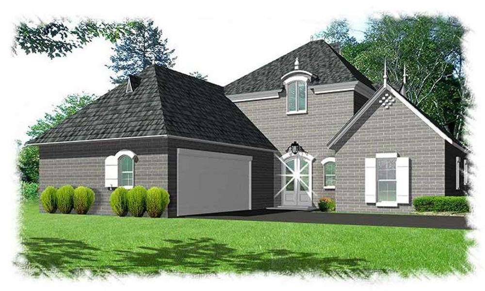 Main image for house plan # 9518